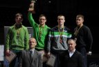 Lietuvos imtynių čempionato akimirka