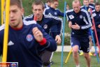 Šalies čempionai - "Ekrano" futbolininkai vėl pluša stovykloje Turkijoje