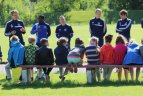 "Ekrano" futbolininkai vaikus mokė futbolo gudrybių
