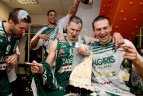 Kauno „Žalgiris“ - švenčia.