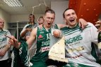 Kauno „Žalgiris“ - švenčia.