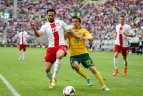 Draugiškos rungtynės. Lenkija - Lietuva 2:1