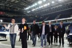 2011.05.18. Europos čempionato dalyvių atstovai ir varžybų rengėjai "Siemens" arenoje.