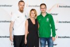 „Incrediwear“ produktų aktyviems žmonėms pristatymas,