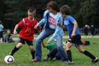 "Ekrano" akademija vilniečius mokė futbolo paslapčių