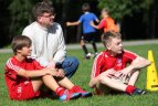 "Ekrano" akademija vilniečius mokė futbolo paslapčių