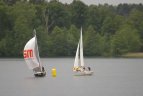 Sekmadienį Galvės ežere buvo surengta 2012-ųjų burinių jachtų regata
