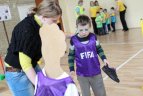 „Futboliukas“ Vilniuje įtraukė specialiųjų mokyklų vaikus.
