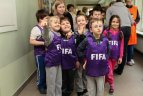 „Futboliukas“ Vilniuje įtraukė specialiųjų mokyklų vaikus.