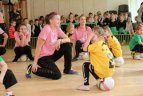 Kauno darželyje - mergaičių futbolo diena