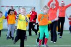 Kauno darželiai šventes pasitiko „Futboliuko“ ritmu