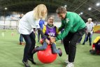 Šventė "Sportimos" manieže.