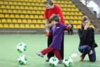 Šventė "Sportimos" manieže.