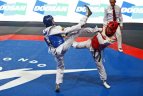 Tekvondo čempionate iš lietuvių geriausiai sekėsi K. Tvaronavičiūtei.