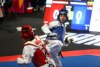 Tekvondo čempionate iš lietuvių geriausiai sekėsi K. Tvaronavičiūtei.
