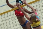 M. Povilaitytė ir I. Dumbauskaitė - Chen Xue ir Xinyj Xia 0:2.