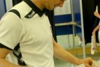 Pajūryje stovyklaujanti Lietuvos futbolo rinktinė atliko pilietinę pareigą