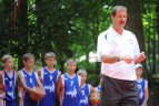 Jaunuosius "Samsun kartos" krepšininkus mokė Lietuvos rinktinė