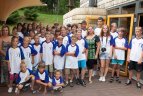 Linas Kleiza su globos namų vaikais leido laiką "TonyResort"  parke