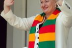 Lietuvos prezidentė Dalia Grybauskaitė sveikino "Varom už Lietuvą" dalyvius