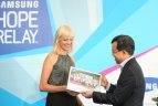 "Hope Relay" finišas.