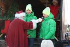 Kalėdinis karavanas aplankė įvairius Lietuvos miestelius