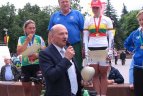 čempionato geriausias dviratininkes sveikina Romualdas Bakutis