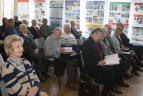 Diskusija Lietuvos sporto universitete ,,Puoselėti lūkesčiai ir viltys atgavus Nepriklausomybę“.
