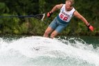 Ignas Lažinskas Europos veteranų vandens slidinėjimo čempionate