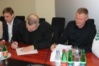 LIF surengė simboliškas imtynininkų komandos palydėtuves į Rygą