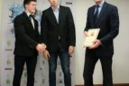 Baidarių ir kanojų federacijos apdovanojimai.