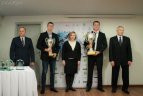 Baidarių ir kanojų federacijos apdovanojimai.