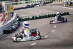 Kartingo lenktynės „Rimo Grand Race“ Kauno centre.