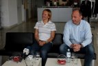 Simona Krupeckaitė sėdo prie "Alfa Romeo Giulietta" vairo.