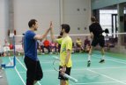 Tarp per 70 badmintonininkų, netrūko ir žinomų sportininkų