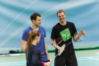 Tarp per 70 badmintonininkų, netrūko ir žinomų sportininkų