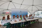 CEV Kontinentinės taurės IV etapas Vilniuje. Spaudos konferencija