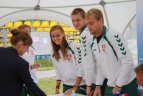 CEV Kontinentinės taurės IV etapas Vilniuje. Spaudos konferencija