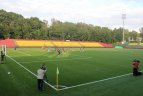Futbolo rinktinės treniruotė