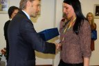 Uždarymo metu apdovanotos komandos ir geriausios žaidėjos