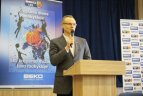 Projektas „BEKO LKL diena mokykloje“ lankėsi Kauno VDU Rasos gimnazijoje.