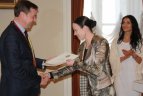 "Kibirkšties-VIČI" kolektyvui įteikti padėkos raštai