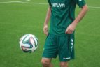 L. Spalvis tapo teisėju ir surengė treniruotę jauniesiems futbolininkams