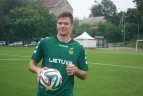 L. Spalvis tapo teisėju ir surengė treniruotę jauniesiems futbolininkams