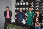 L. Spalvis tapo teisėju ir surengė treniruotę jauniesiems futbolininkams