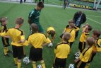 L. Spalvis tapo teisėju ir surengė treniruotę jauniesiems futbolininkams