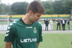 L. Spalvis tapo teisėju ir surengė treniruotę jauniesiems futbolininkams