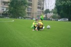 L. Spalvis tapo teisėju ir surengė treniruotę jauniesiems futbolininkams