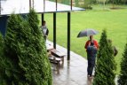 Žurnalistai mielai išbandė regbio žaidimo elementus