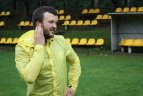 Žurnalistai mielai išbandė regbio žaidimo elementus